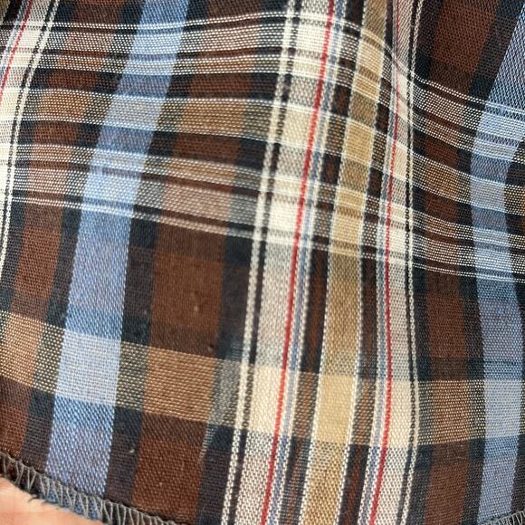 Vintage Dee Cee Western Shirt Mens 15.5/34 Brown Pearl Snap Cowboy USA Made - Picture 11 of 13